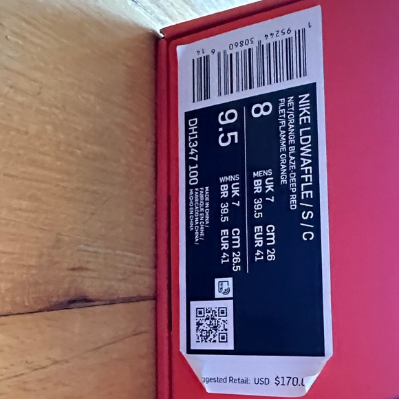 Nike LD waffle Sneakers - size M8/W9.5W - Picture 2 of 4